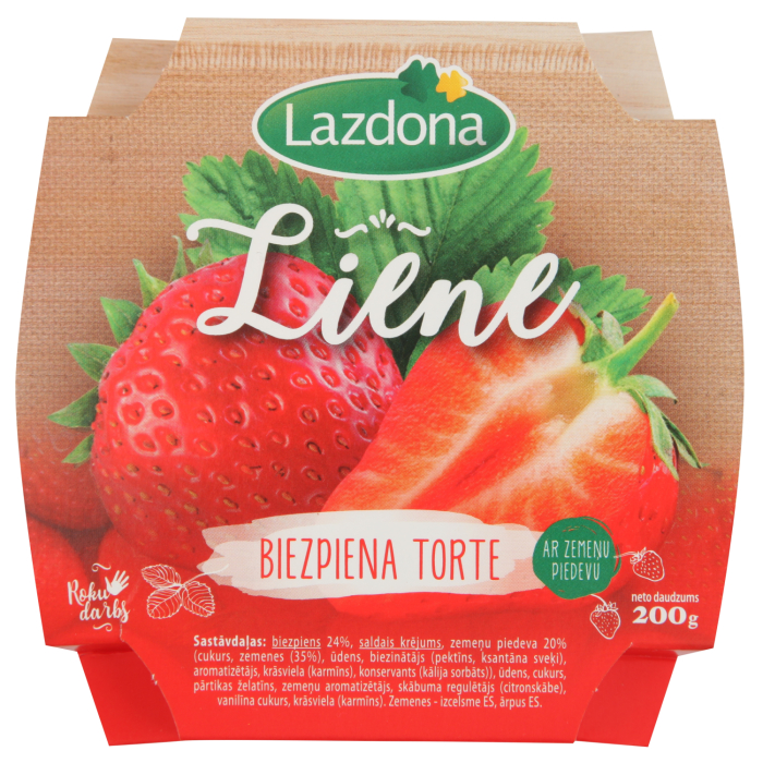TORTE LAZDONA LIENE BIEZPIENA 200G