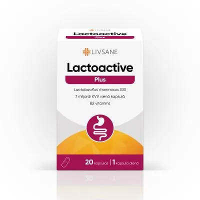Livsane Lactoactive Plus kapsulas N20