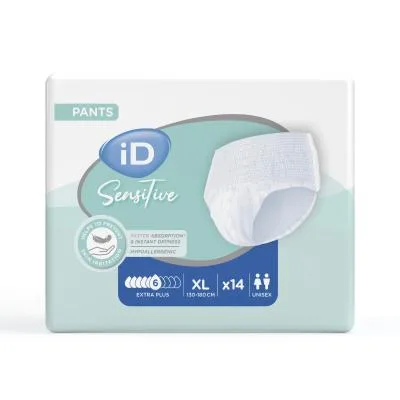Id sensitive pants extra plus higiēniskās biksītes XL N14