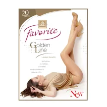 SIEVIEŠU ZEĶBIKSES FAVORITE GOLDEN LINE 20 DEN 42122 BEIGE 1-2