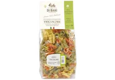MAKARONI GIGLI TRICOLORE DI BARI 500G