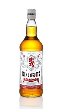 Viskijs The King of Scots, blended, 40%, 1 l
