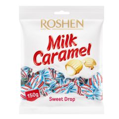 KARAMELES ROSHEN MILKY SPLASH SWEET DROP 150G