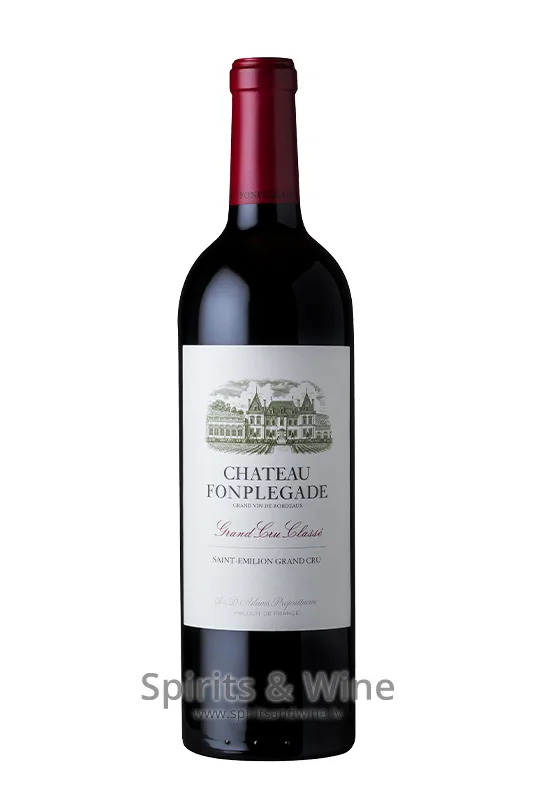 Красное вино Chateau Fonplegade