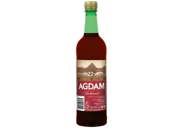 STIPRINĀTAIS VĪNS AGDAM SARKANAIS 22% 0,5L D