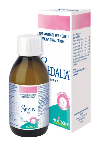 Sedalia sīrups, 200 ml