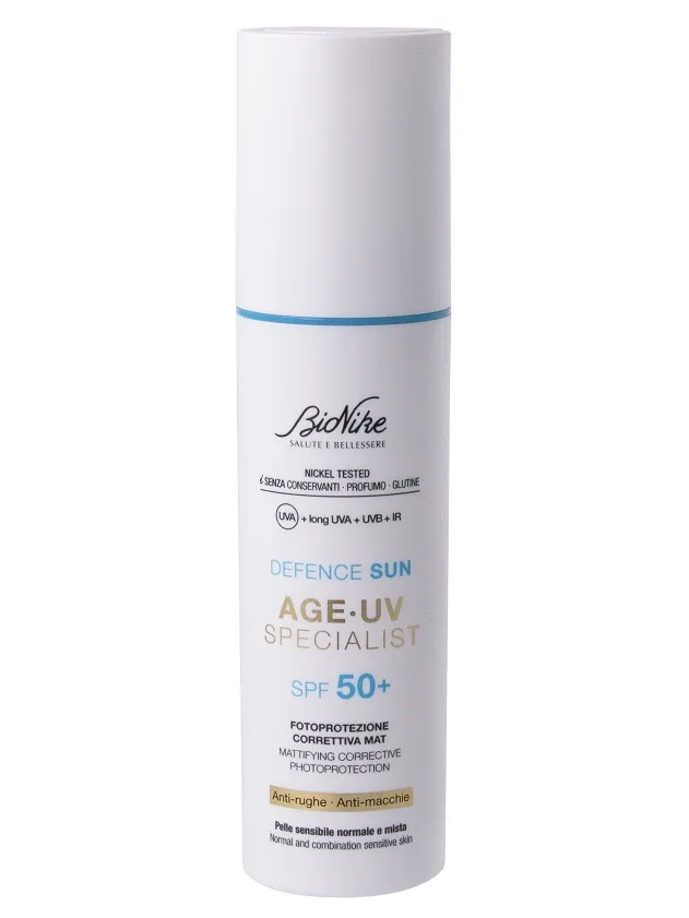 Bionike Defence Sun Age UV specialist SPF50+ normālai un kombinētai sejas ādai, 50 ml