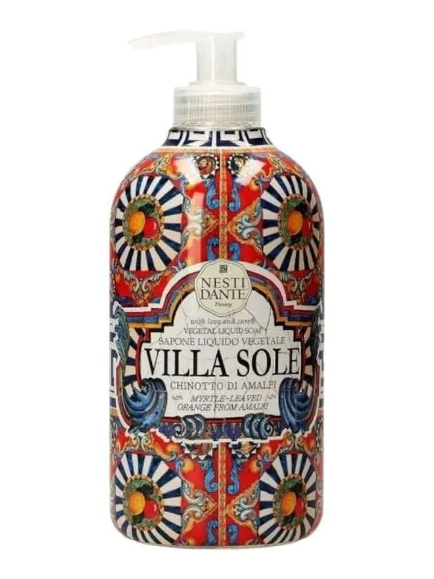 Dolce vivere - mirtlapu apelsīns no amalfi šķidrās ziepes, 500 ml
