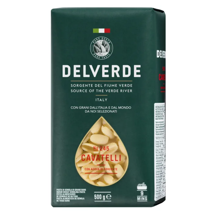 MAKARONI DELVERDE CAVATELLI 500G