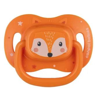 MĀNEKLĪTIS CANPOL BABIES CUTE ANIMALS ORANŽS 0-6 MĖN