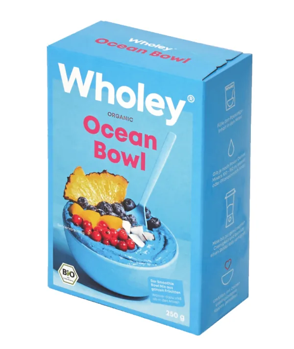 SALDĒTS ORGANISKS BIEZENIS WHOLEY OCEAN BOWL, 250G