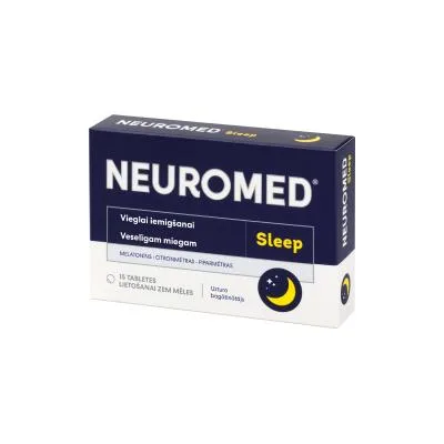 Neuromed Sleep tabletes N15