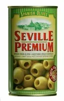 ZAĻĀS OLĪVAS BEZ KAULIŅIEM SEVILLE PREMIUM, 350G/150G