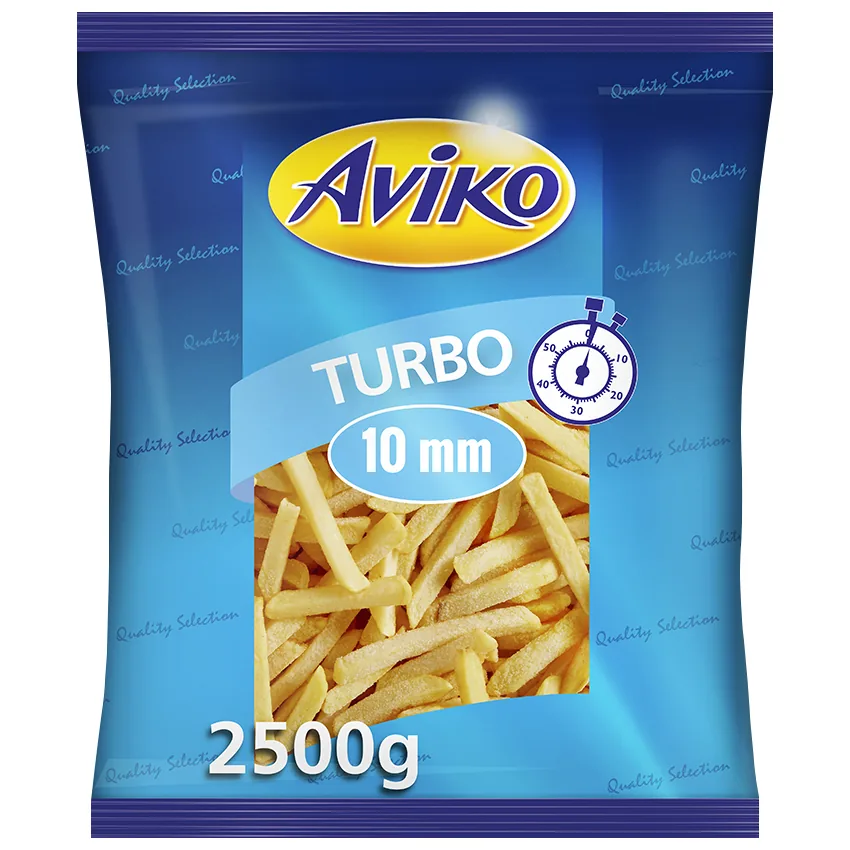 SALDĒTI FRĪ KARTUPEĻI TURBO 10 MM AVIKO, 2,5KG
