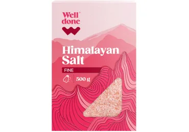 ROZĀ HIMALAJU SĀLS WELL DONE SMALKAIS 500G