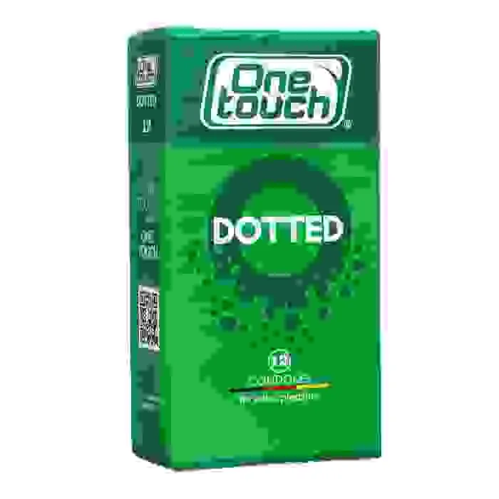 PREZERVATĪVI ONE TOUCH DOTTED 12 GAB.