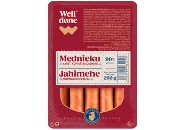 CEPAMDESAS MEDNIEKU WELL DONE KARSTI KŪPINĀTAS 260G