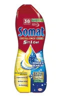 SOMAT EXCELLENCE PREMIUM 5IN1 POWER&PEARLS LEMON ŽELEJA TRAUKU MAZGĀJAMĀM MAŠĪNĀM, 653ML