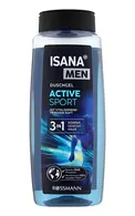 ISANA MEN ACTIVE SPORT 3IN1 DUŠAS ŽELEJA VĪRIEŠIEM, 500ML