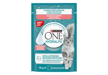 PAPILDBARĪBA KAĶIEM AR LASI PURINA ONE HYDRALIFE 50G