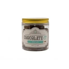 PEKANRIEKSTI KARAMELIZĒTI PIENA UN TUMŠAJĀ ŠOKOLĀDĒ AR VAFEĻU KRAUKŠĶIEM 2,4% 120G CHOCOLATE IT