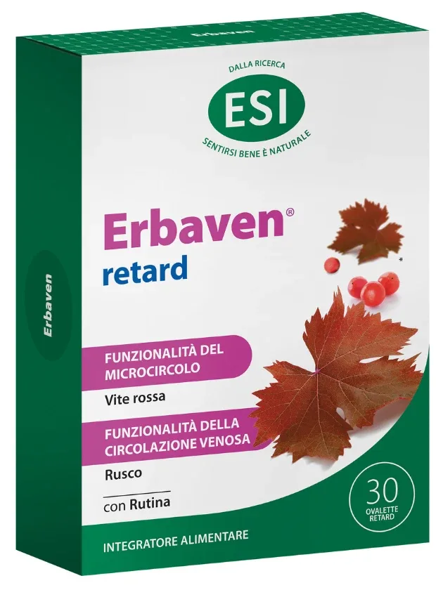 Esi Erbaven Retard, 30 tabletes