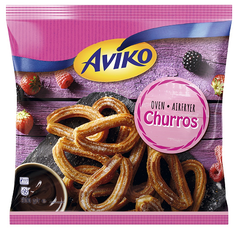 SALDĒTI SPĀŅU VIRTUĻI CHURROS 300G, AVIKO