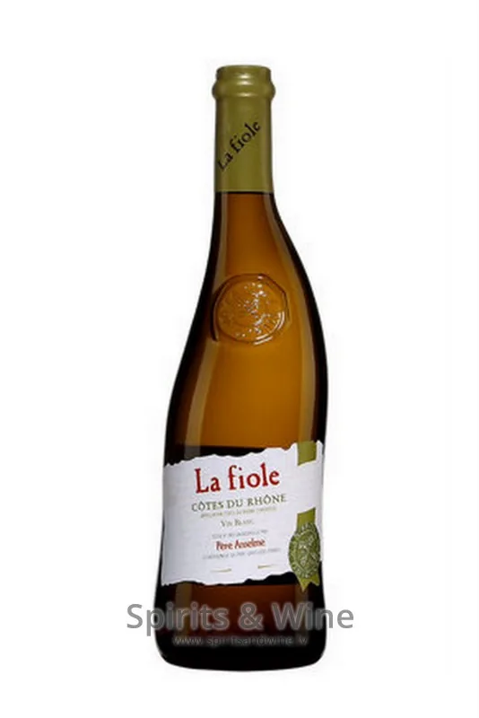 Вино белое La Fiole Côtes du Rhône