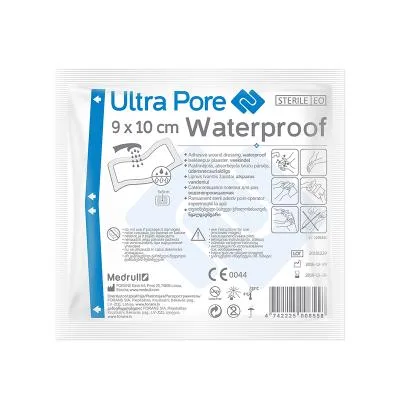 Medrull Ultra Pore ūdenizt.pašl.ster.pārs.9 x 10 cm N1