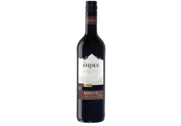 Vīns andes merlot chile 13% 0,75 l