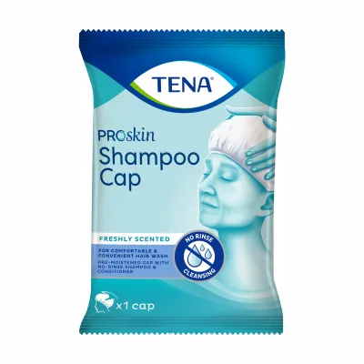Tena Shampoo Cap Galvas mazgāšanas cepure N1
