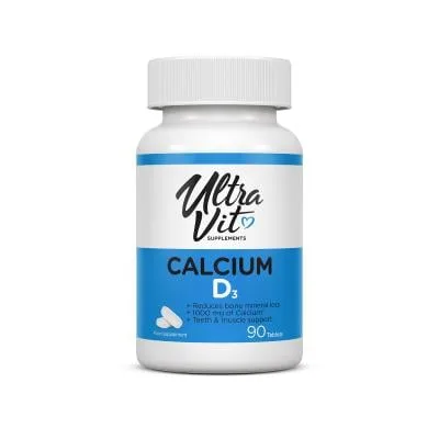 Ultravit Calcium&Vitamin D3 tabletes N90