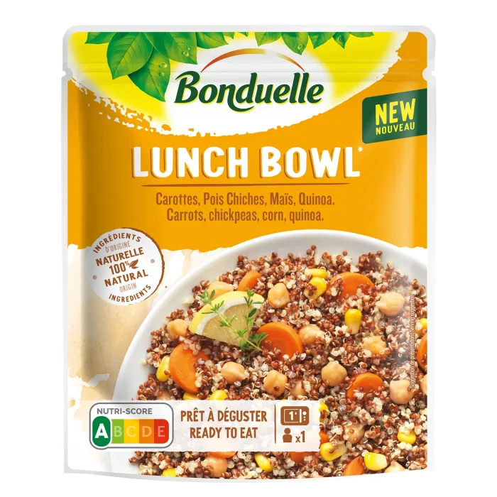 PUSDIENU MAISĪJUMS BONDUELLE AR KVINOJU UN DĀRZEŅIEM (GATAVS ĒŠANAI) 250G