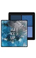MAKE UP FACTORY ARTIST STUDIO QUAD ACU ĒNU PALETE, 68 BLUEZONE, 7.6G