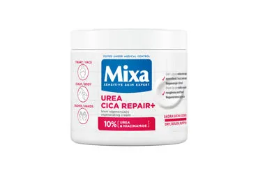 ĶERMEŅA KRĒMS MIXA UREA CICA REPAIR+ ATJAUNOJOŠS 400ML
