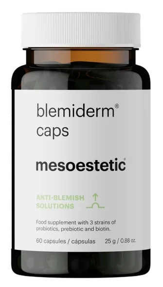 Mesoestetic Blemiderm Caps kapsulas, 60 gab.