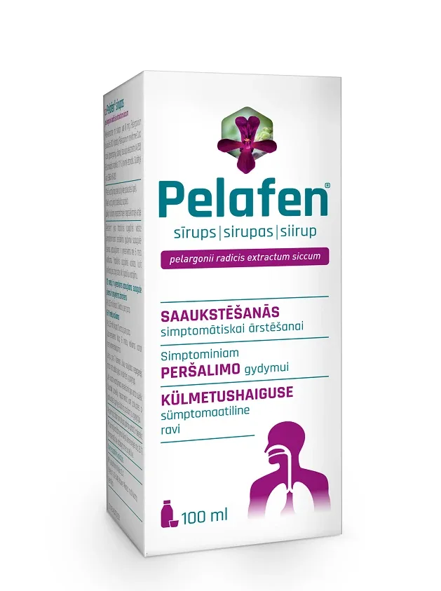 Pelafen sīrups, 100 ml