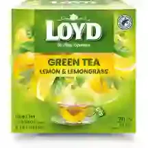 ZAĻĀ TĒJA LOYD AR CITRONA UN CITRONZĀLES GARŠU 20X1,2G