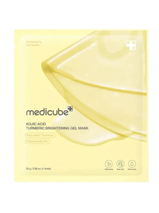 Medicube Kojic Acid Turmeric izgaismojošā gēla maska, 1 GB