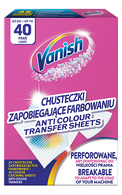 VANISH COLOUR PROTECT SALVETES PRET APĢĒRBA SAKRĀSOŠANOS, 20GAB.