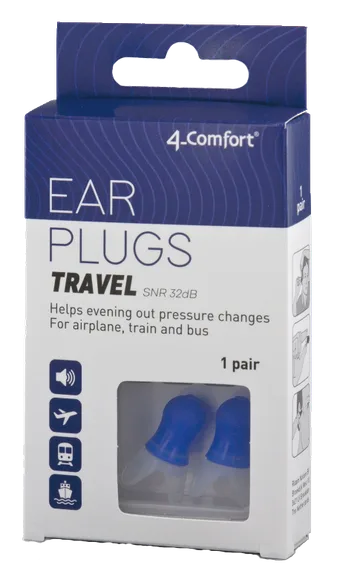 4-Comfort Travel ausu aizbāžņi, 2 gab.