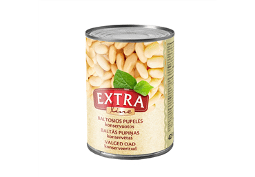 KONSERVĒTAS BALTĀS PUPIŅAS EXTRA LINE 400G