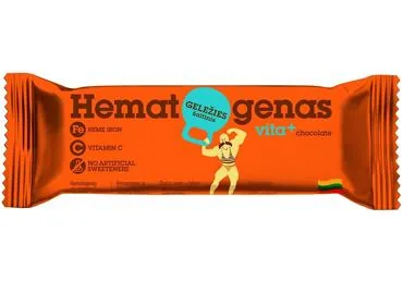 HEMATOGENS HEMATOGENAS VITA+ AR ŠOKOLĀDES GLAZŪRU 40G