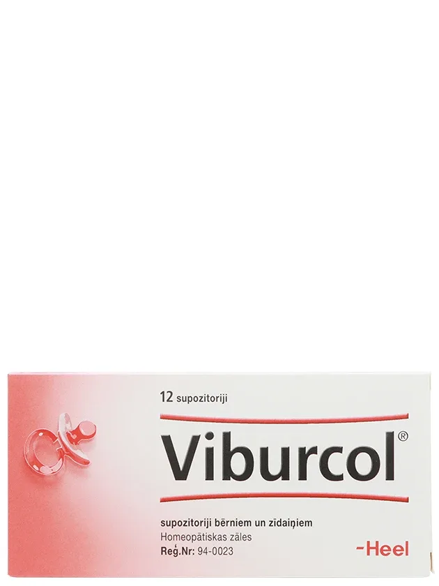 Viburcol Supozitoriji bērniem un zīdaiņiem, 12 gb.
