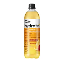 DZĒRIENS CIDO HYDRATE+ DEFENSE AR YUZU UN AVEŅU GARŠU, AR SALDINĀTĀJU 0,6L