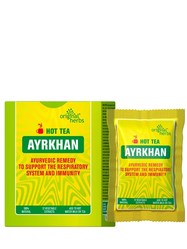 Ajurkhan tēja imunitātei, 10 gb.