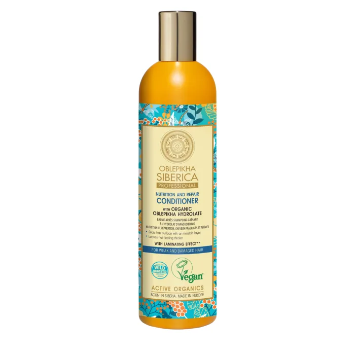 MATU KONDICIONIERIS NATURA SIBERICA OBLEPIKHA VĀJIEM UN BOJĀTIEM MATIEM 400ML
