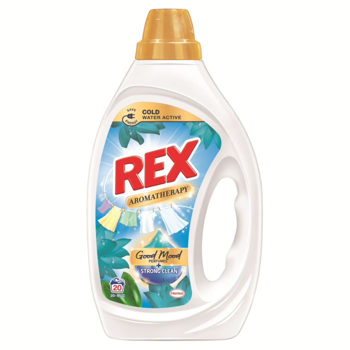 ŽELEJA VEĻAS MAZGĀŠANAI REX AROMATHERAPY LOTUS 20MR 0,9L