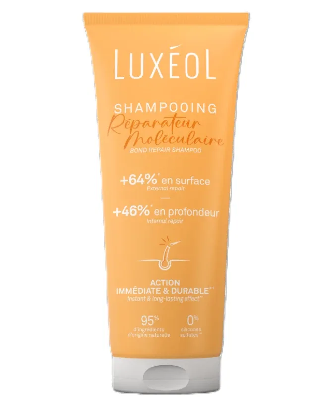 Luxéol molekulāri atjaunojošs šampūns, 200 ml