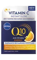 NIVEA Q10 ENERGY NAKTS KRĒMS AR ANTIOKSIDANTIEM SEJAS ĀDAI, 50ML